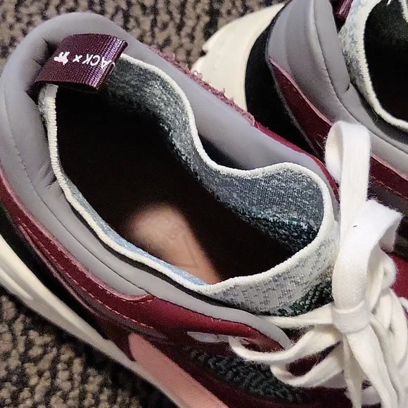 Maison Kitsune x Brandblack collab multicolor knit sneakers sz 38 - Picture 3 of 6